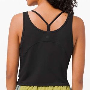 NWT Lululemon Cropped Henley Tank Top